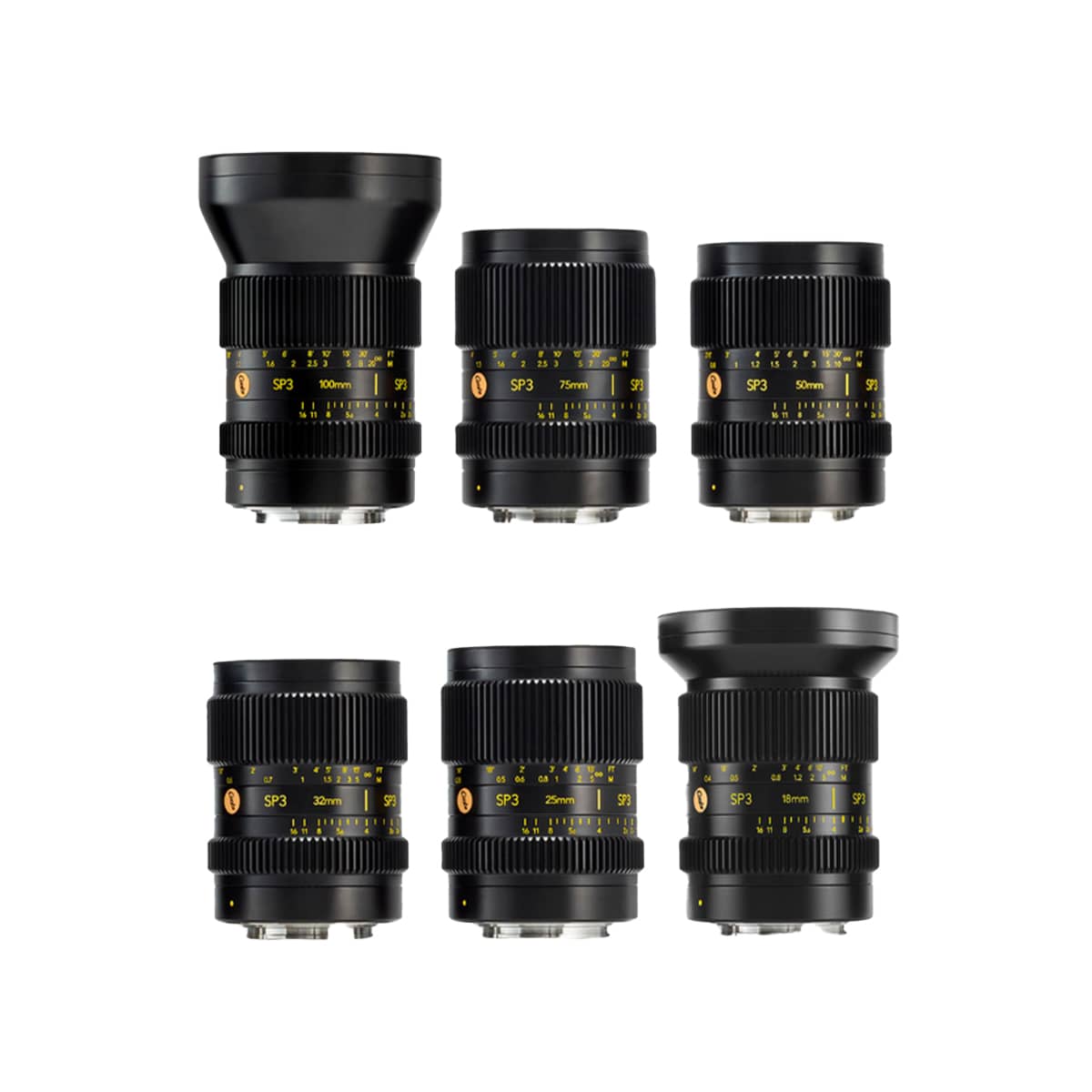 Cooke SP3 - SET - 18/25/32/50/75/100 mm (CANON RF mount)