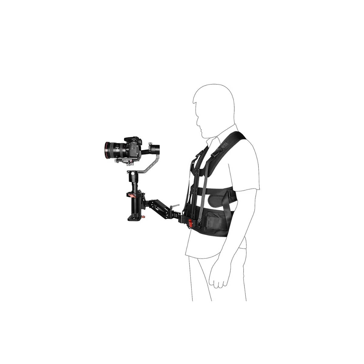 YELANGU Vesta B300 + Podpůrné Rameno Pro Gimbal