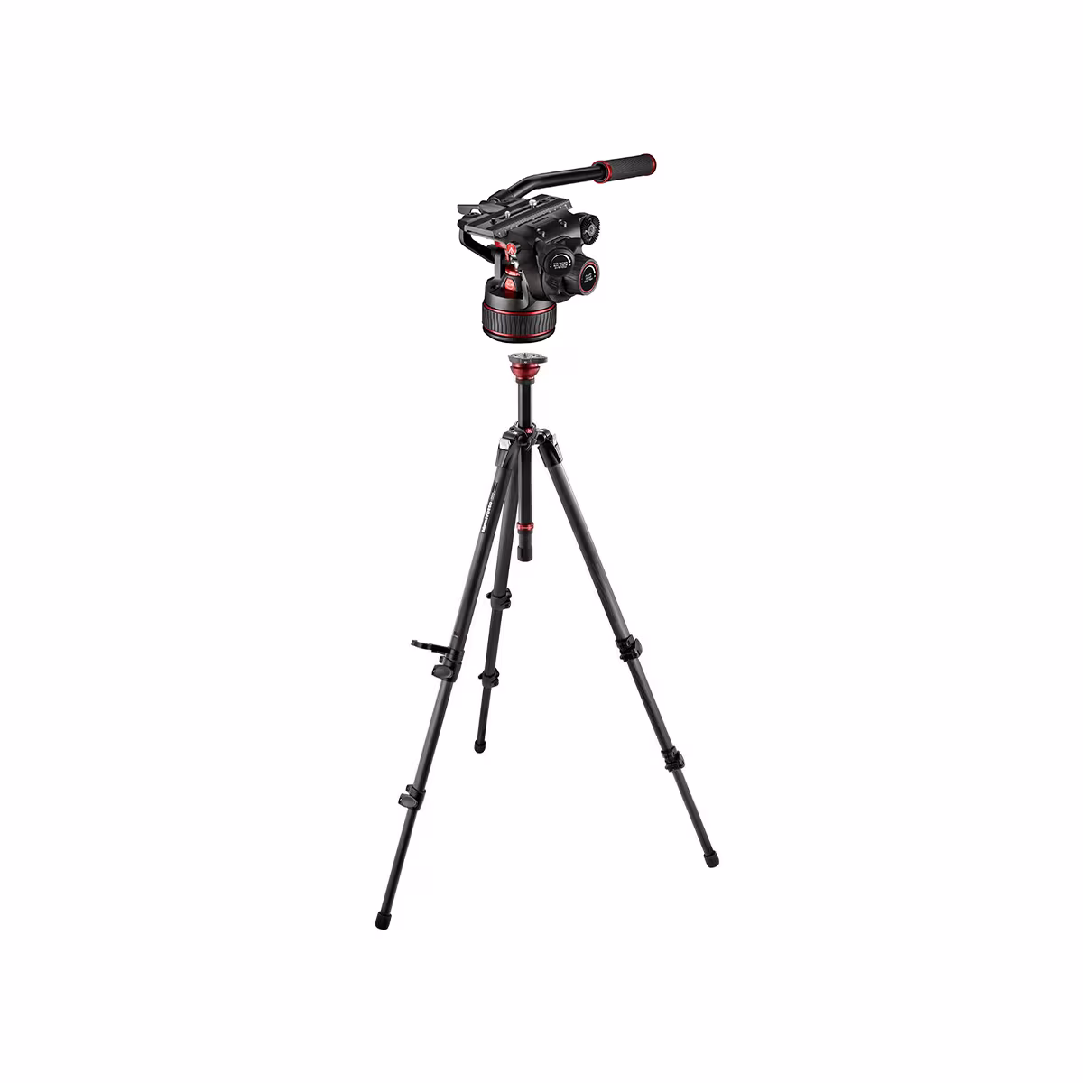 Stativ - Manfrotto video carbon + Manfrotto Nitrotech 608 Fluid