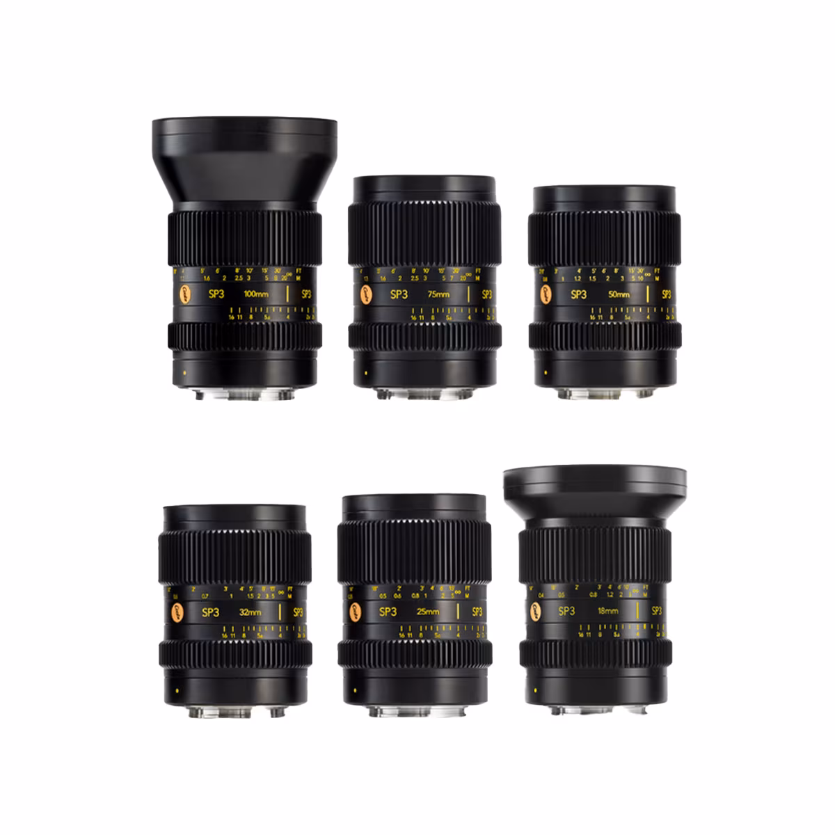 Cooke SP3 - SET - 18/25/32/50/75/100 mm (CANON RF mount)